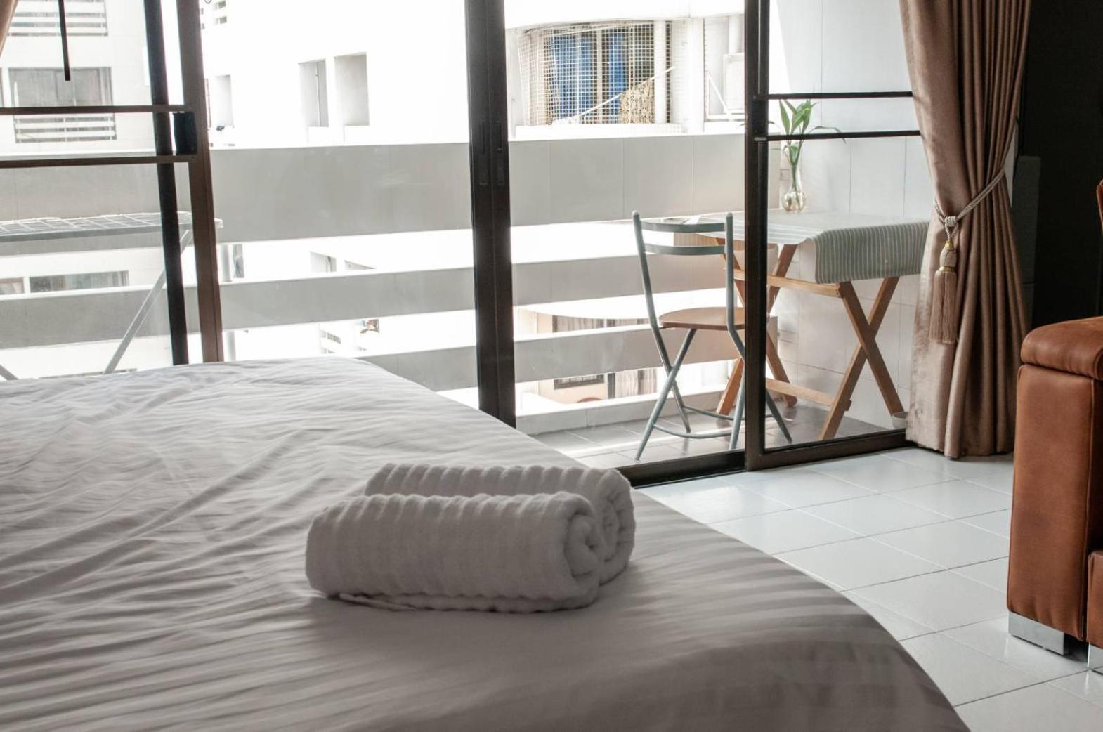 Cozy 1Br Walk To Bts And Airport Rail Link Close To Malls T Bangkok Buitenkant foto